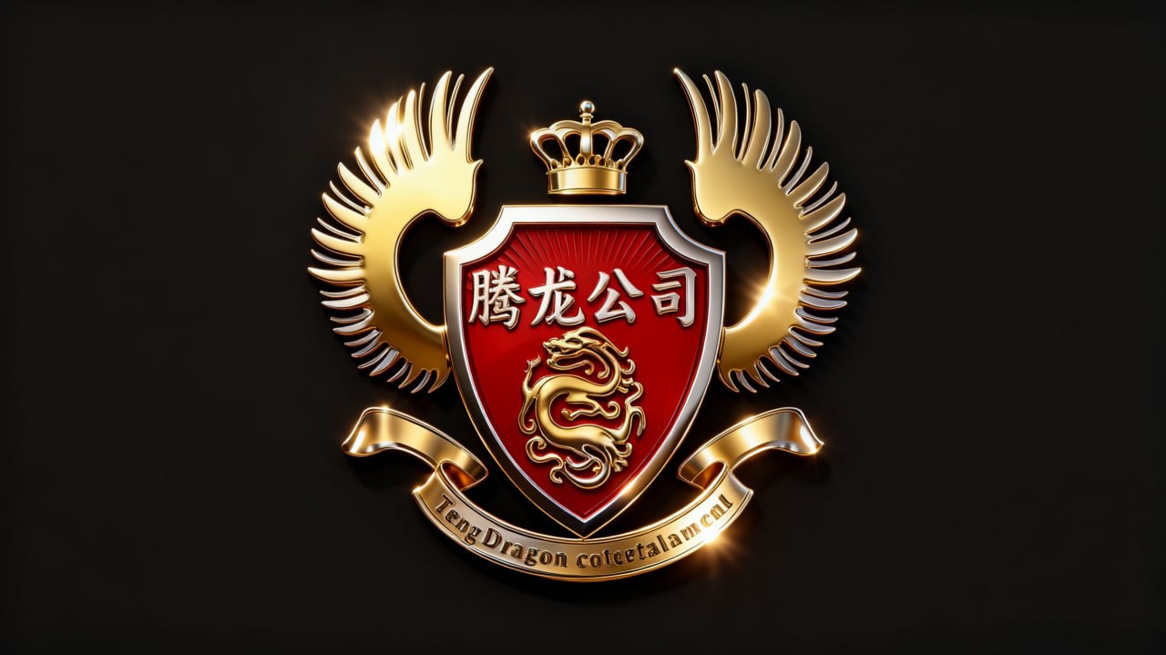 腾龙企业象征图腾 · 赤龙耀世